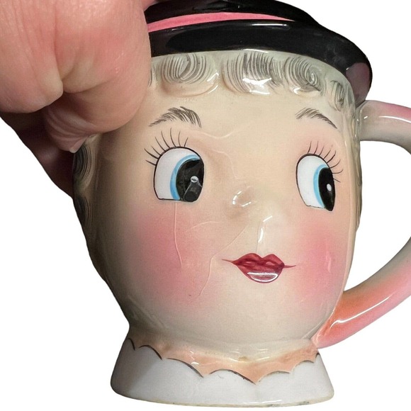 Vintage PY Japan Lady Teacup 1950'S/60'S Miss Cutie Grandma Granny Cup - Picture 6 of 6